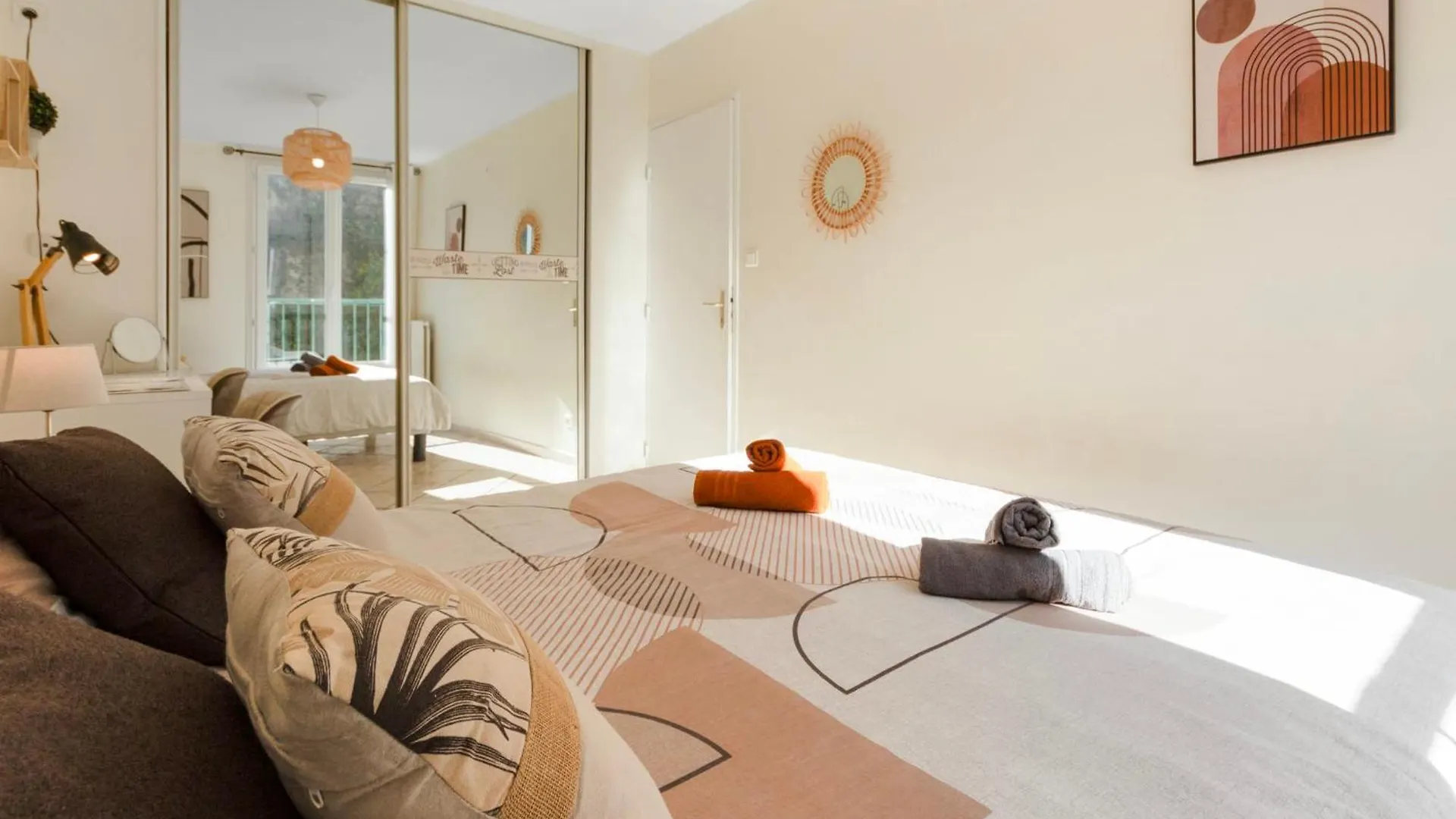Apartment Le Nala - Spacious - Ac - Wifi - 10 Min From The Sea Nice