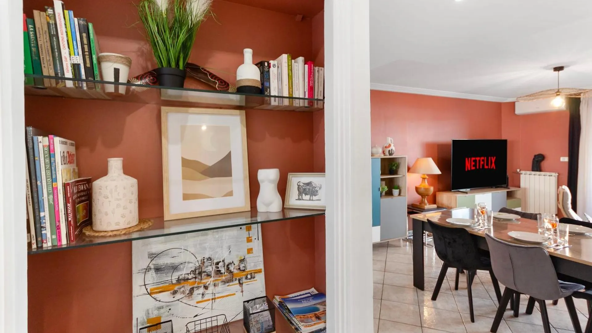 Apartament Le Nala - Spacious - Ac - Wifi - 10 Min From The Sea Nicea